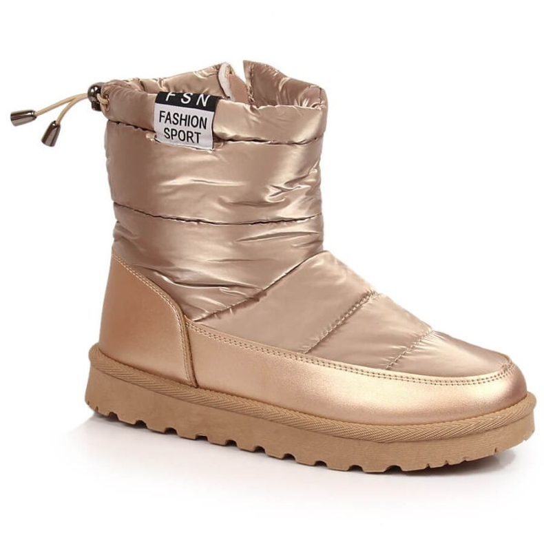 Metalliska snöstövlar Potocki W WOL119B mångfärgad rosa