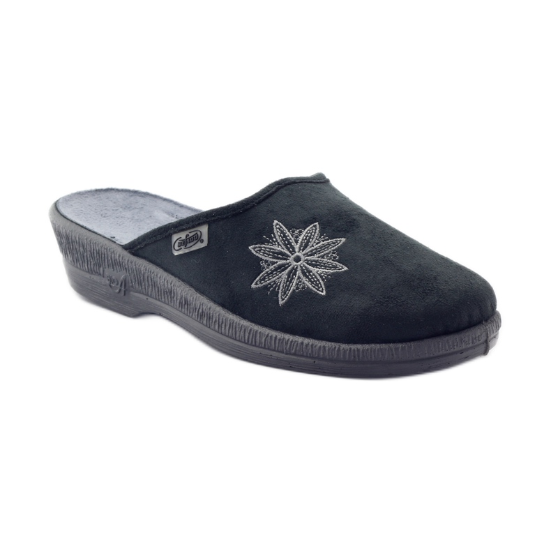 Damtofflor wedge Befado 219d459 grå