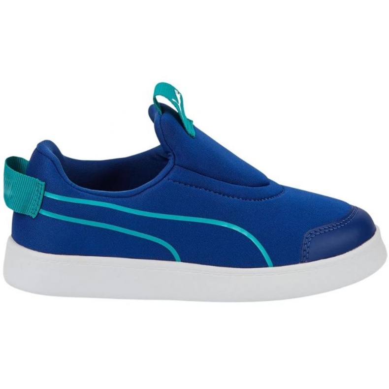 Puma Courtflex v2 Slip On Ps skor 374858 11 blå