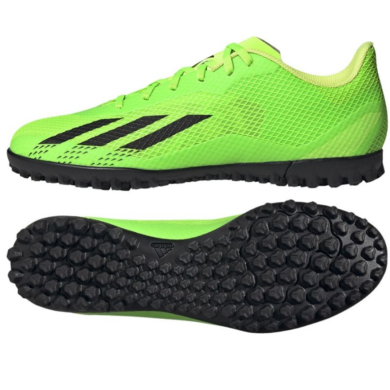 Adidas X Speedportal.4 Tf M GW8507 fotbollsskor grön grön