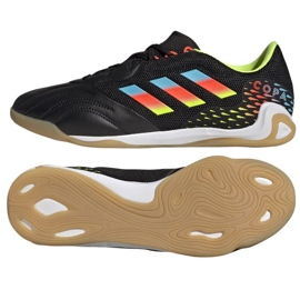 Adidas Copa Sense.3 In Sala FY6192 fotbollsskor svart svart