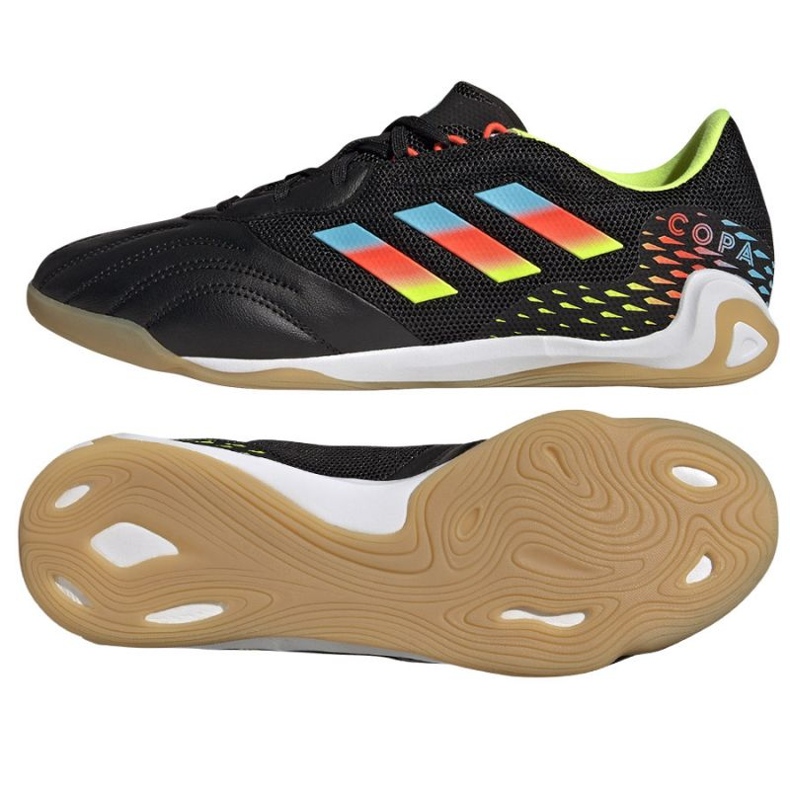 Adidas Copa Sense.3 In Sala FY6192 fotbollsskor svart svart