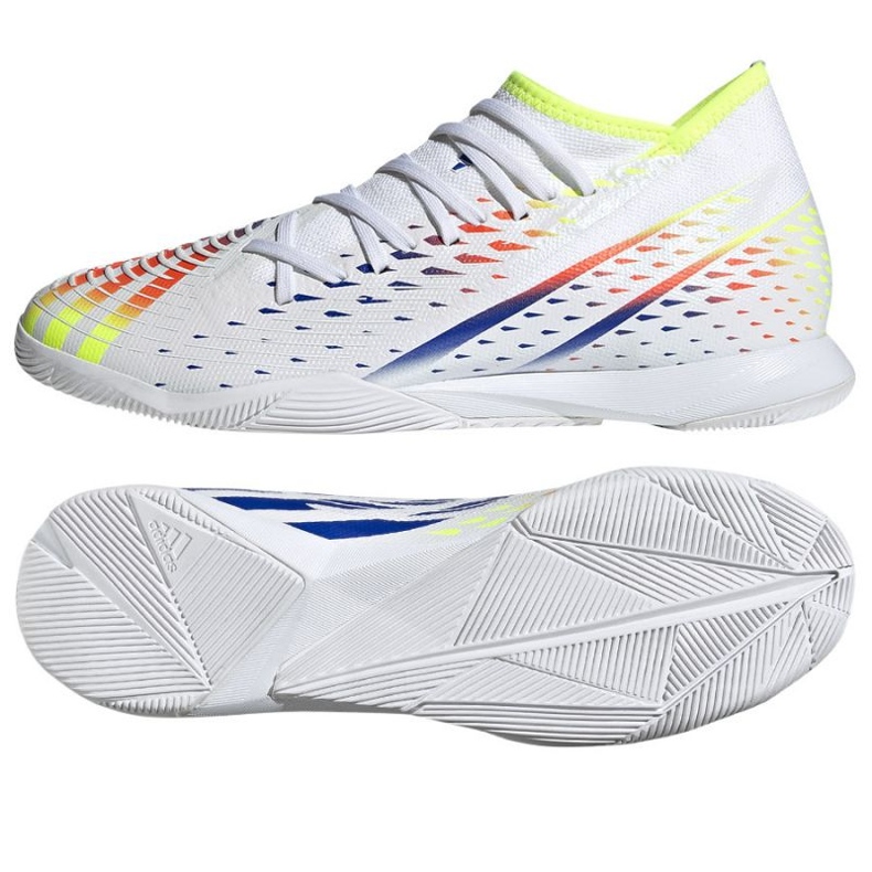 Adidas Predator Edge.3 I GV8517 fotbollsskor vit vit