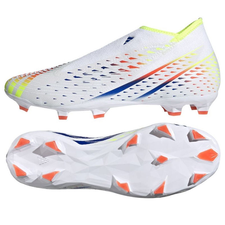 Adidas Predator Edge.3 Ll Fg M GW0999 fotbollsskor vit vit