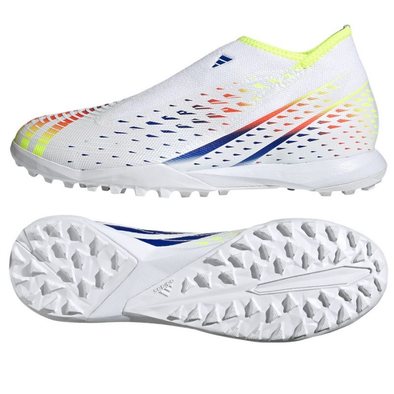 Adidas Predator Edge.3 Ll Tf M GV8532 fotbollsskor vit vit