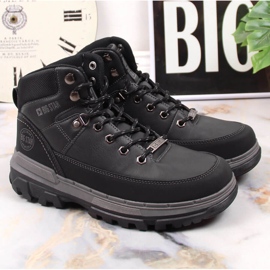 Svarta Big Star KK274222 sportskor med hög ankel