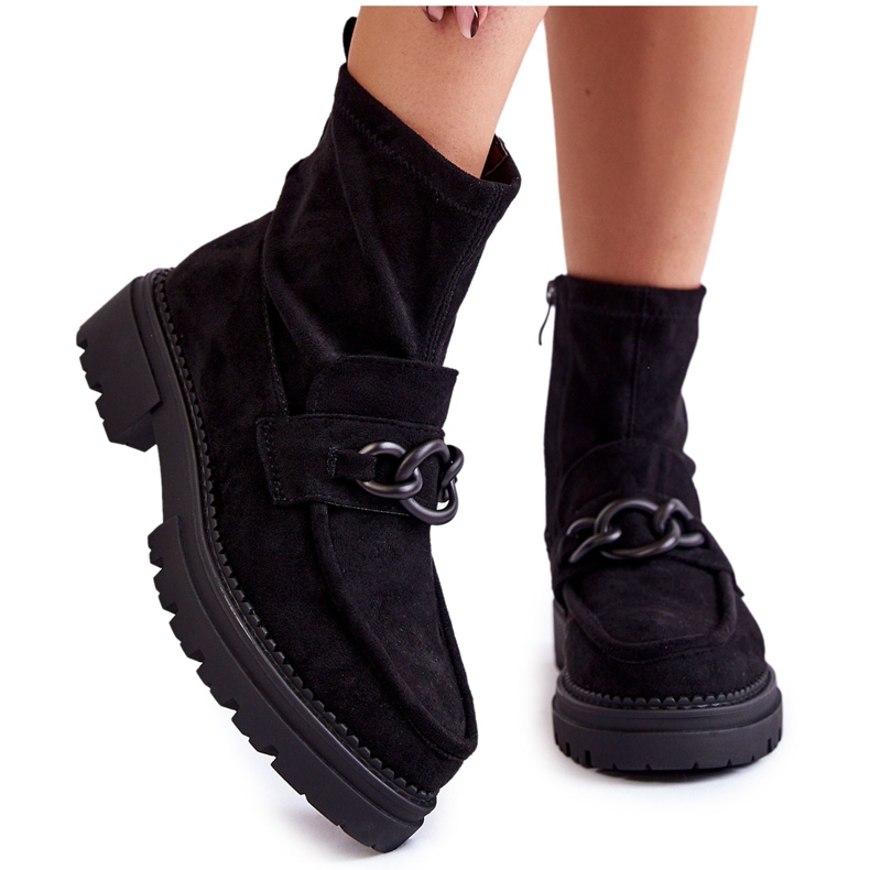 Mockaskor dam La.Fi 250042B-SU Svart