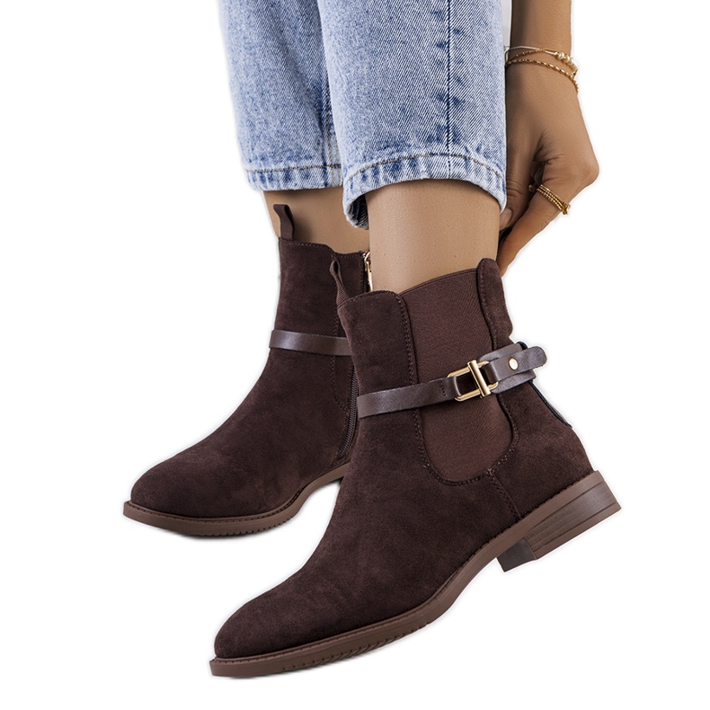 Bruna klassiska Odila-stövlar