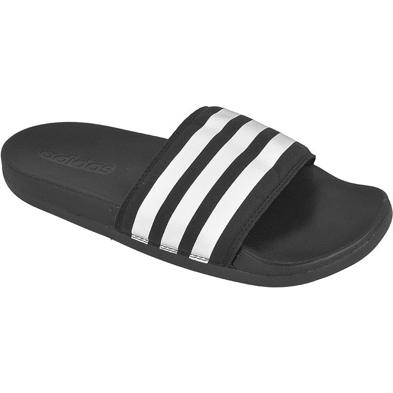 Adidas Adilette Cloudfoam Ultra Stripes Slides W S80420 vit svart