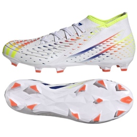 Adidas Predator Edge.2 Fg GW2271 fotbollsskor vit vit