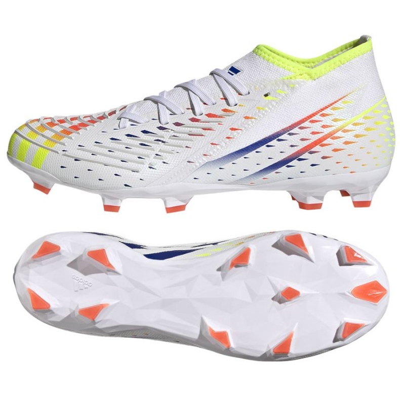 Adidas Predator Edge.2 Fg GW2271 fotbollsskor vit vit