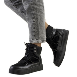 PA1 Svarta snöstövlar för kvinnor från Laursen