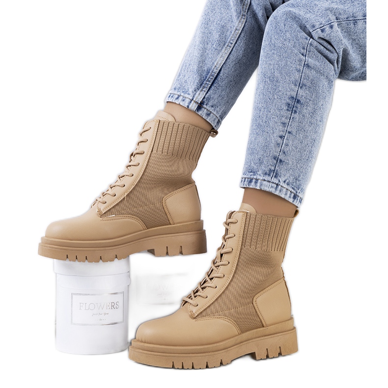 Bruna Lennon-fångare beige