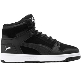 Puma Rebound Layup Fur Sd Jr 37049701 svart