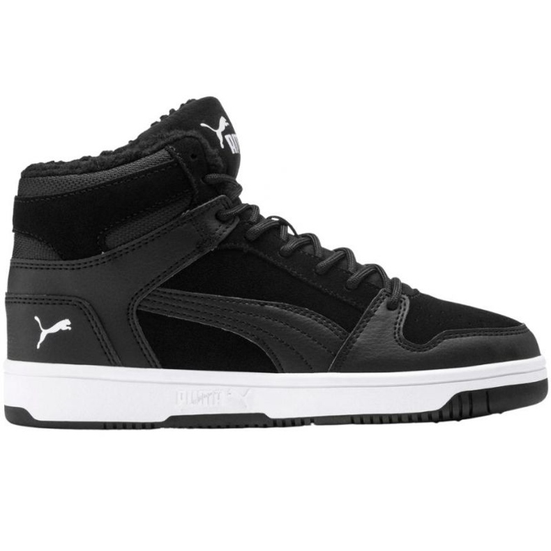 Puma Rebound Layup Fur Sd Jr 37049701 svart