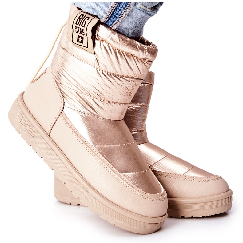 Snöskor för kvinnor Big Star II274121 Beige