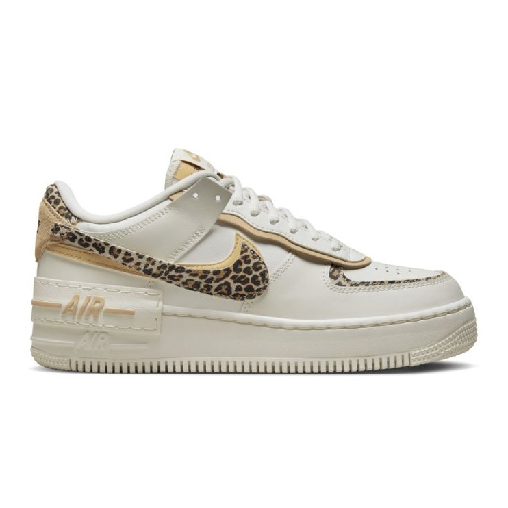 Nike Air Force 1 Shadow W CI0919-120 skor beige mångfärgad