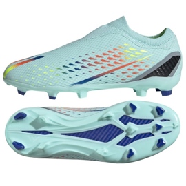 Adidas X Speedportal.3 Ll Fg Jr GW8472 fotbollsskor blå blå