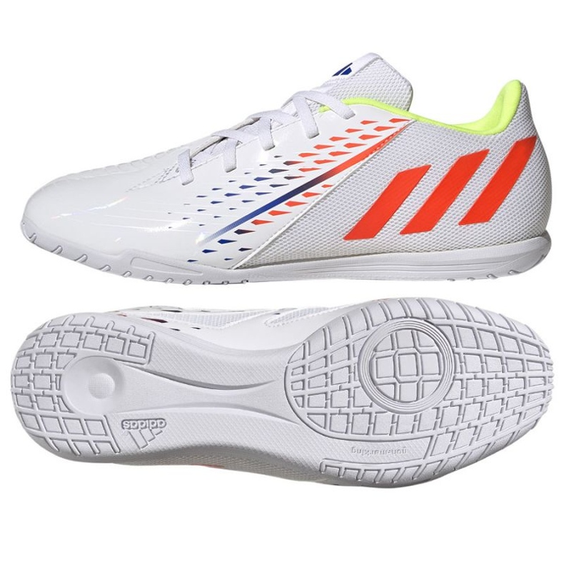 Adidas Predator Edge.4 In M GV8512 fotbollsskor vit vit