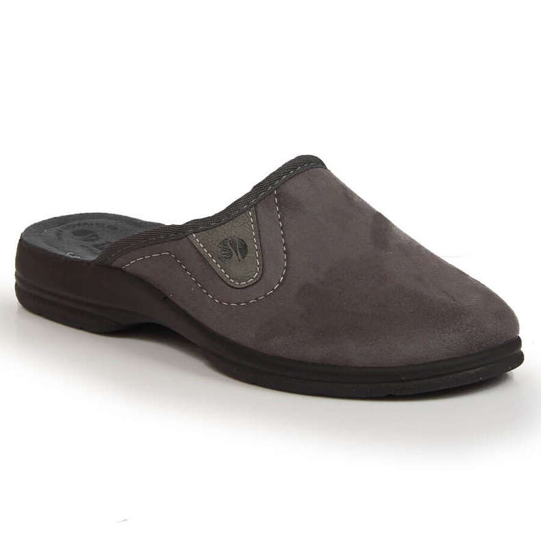 Bekväma grå Inblu hemtofflor för män