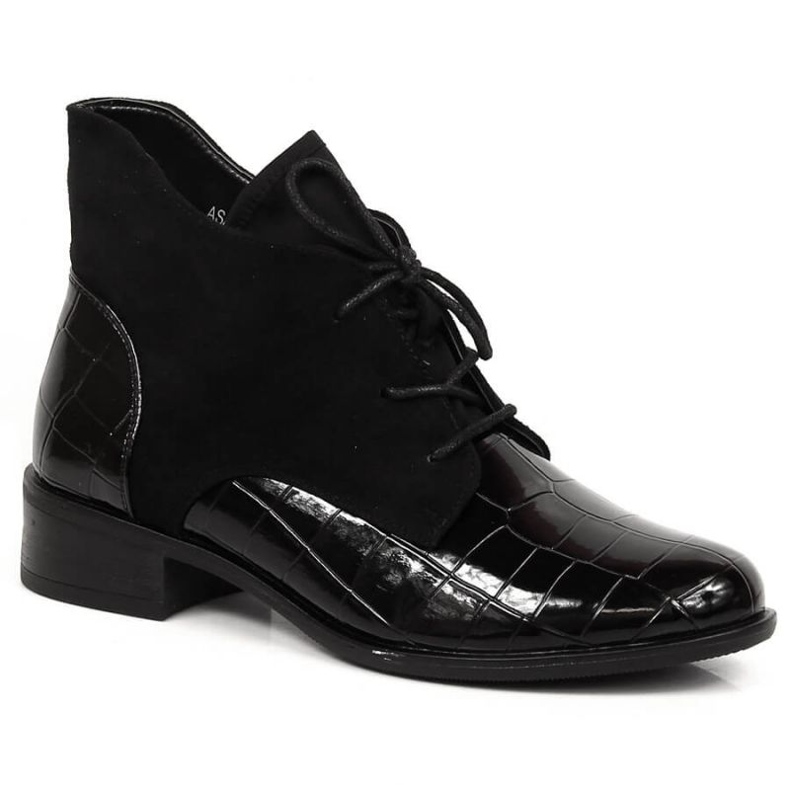 Snörstövlar Jezzi W JEZ299C svart