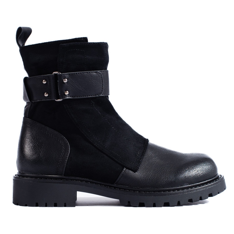 SHELOVET Svarta damväskor med spänne