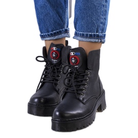 Svarta Ranco-stövlar för kvinnor