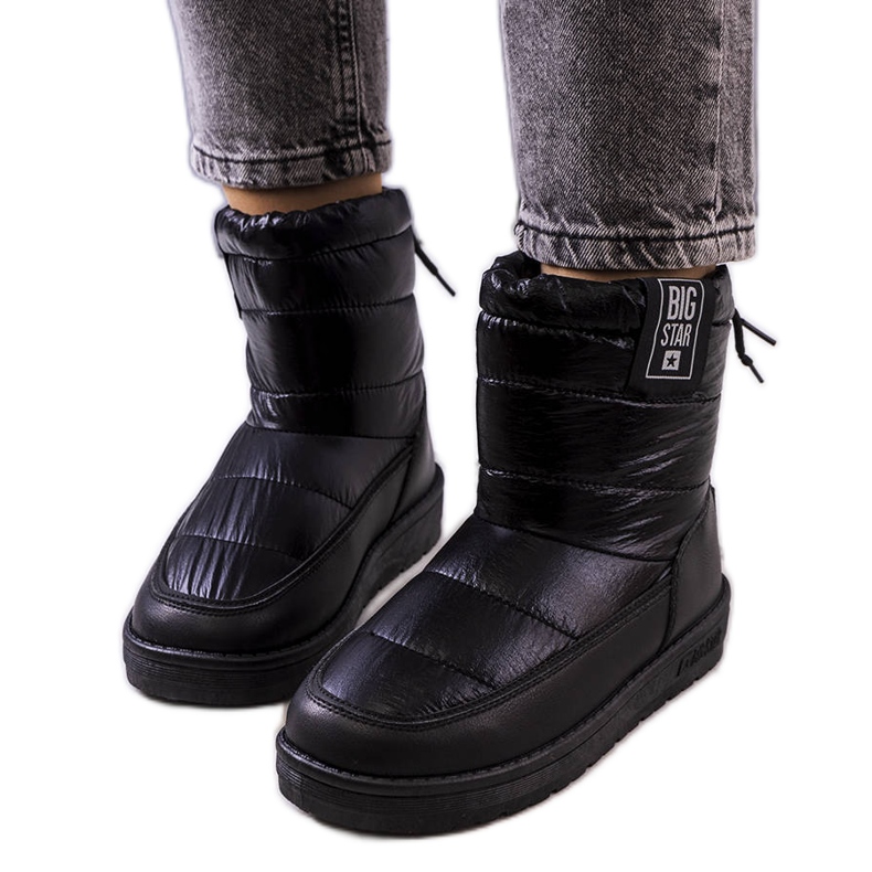 Big Star Svarta snöstövlar II274120