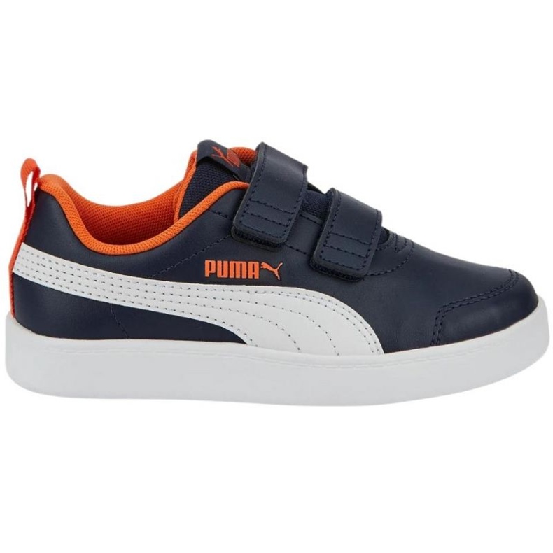 Puma Courtflex v2 V Ps Jr 37154326 marinblå