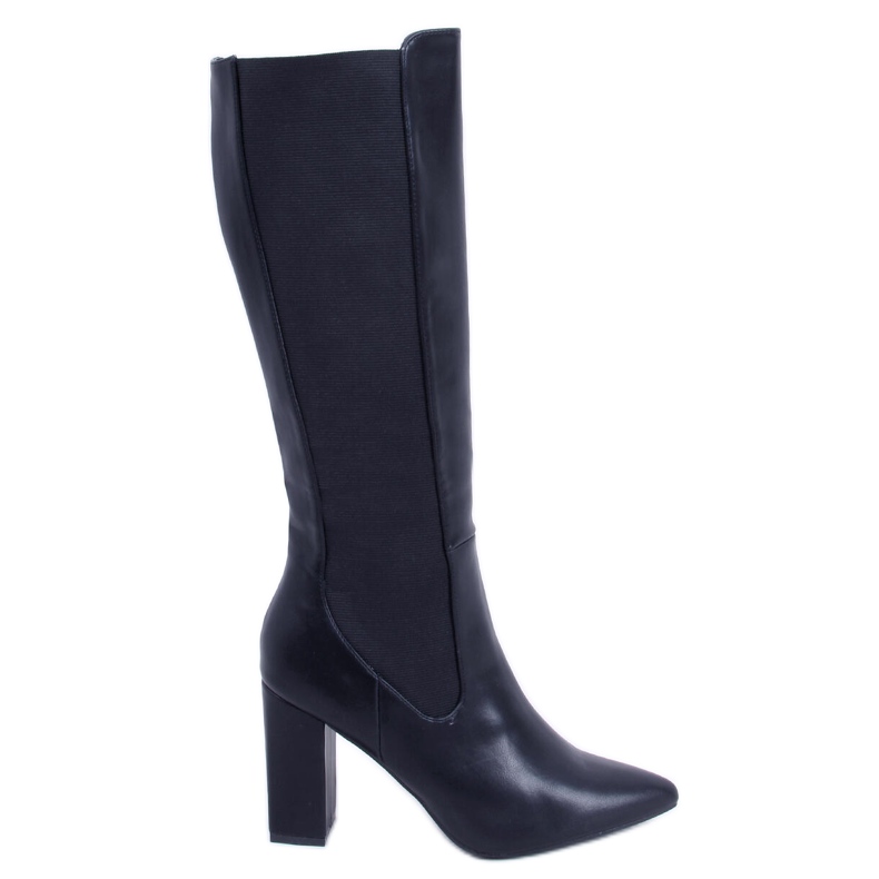 BM Klassiska höga klackar Patrice Black svart