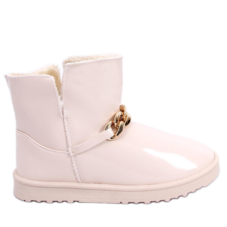 BM Lackade emuser Ollie Beige