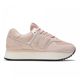 New Balance W WL574ZAC skor rosa