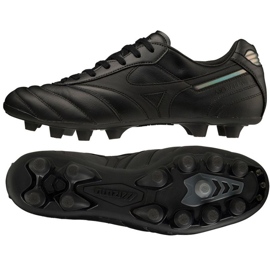 Mizuno Morelia Ii Elite Md M P1GA221260 fotbollsskor svart svart