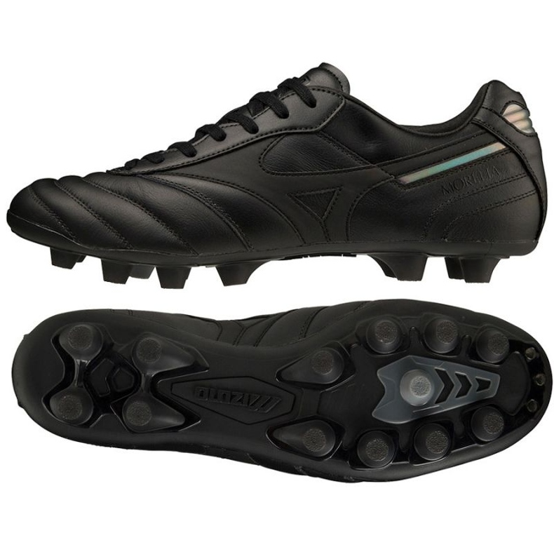 Mizuno Morelia Ii Elite Md M P1GA221260 fotbollsskor svart svart