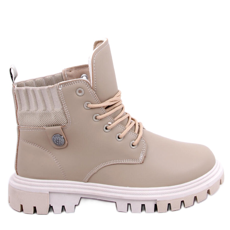 BM Atomic Beige damtrappers boots