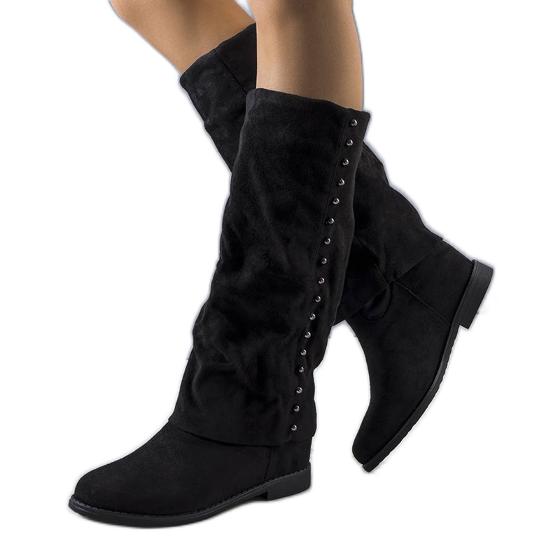 PA1 Svarta kilstövlar från Balbin