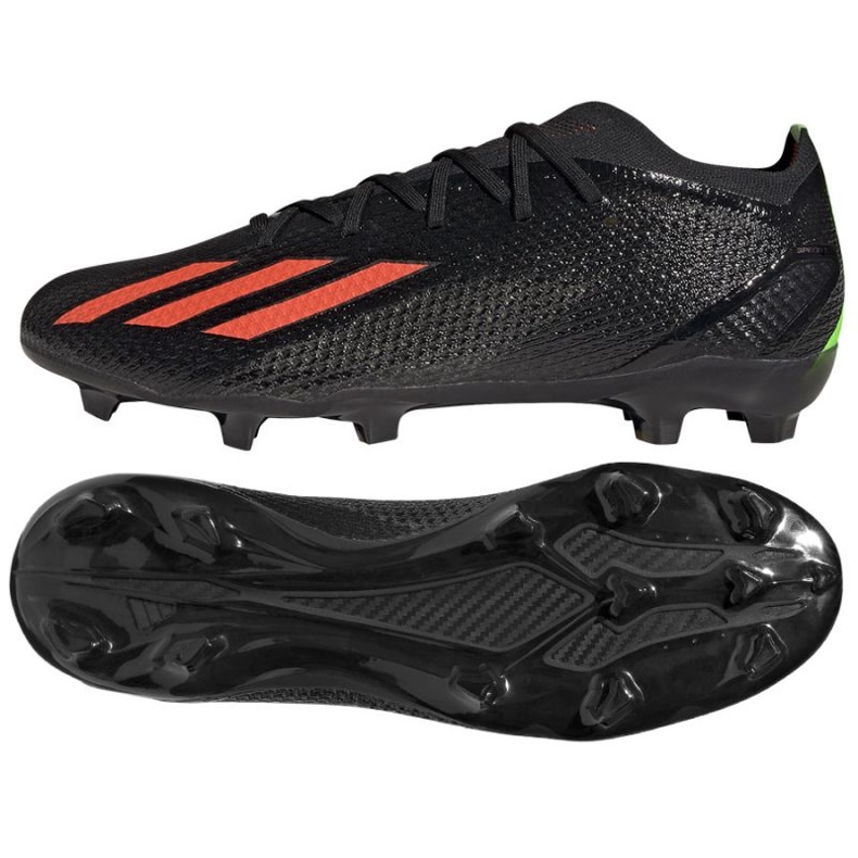 Adidas X Speedportal.2 Fg M GW8449 fotbollsskor svart svart