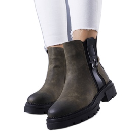 BM Gröna isolerade stövlar från Xiomara