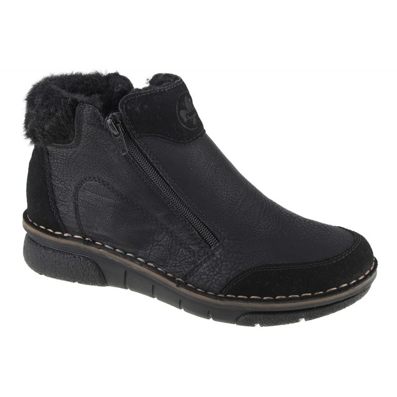 Rieker Booties skor i 73352-00 svart