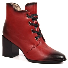 Daily Power Stövlar på stolpen isolerade M.Daszyński W SAN10B röd