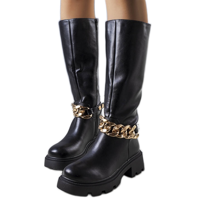 Svarta isolerade stövlar från Cortino