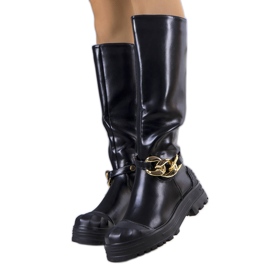 PA1 Svarta isolerade Cerreto-stövlar