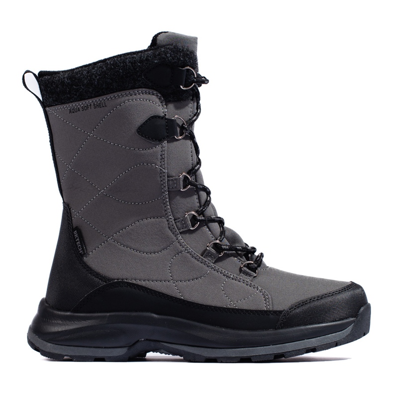 Vandringsskor med snörning för kvinnor DK vattentäta grå