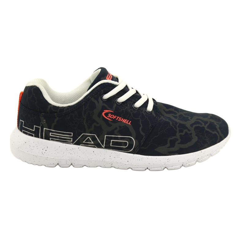ADI sport softshell Head 222 marinblå vit orange grå