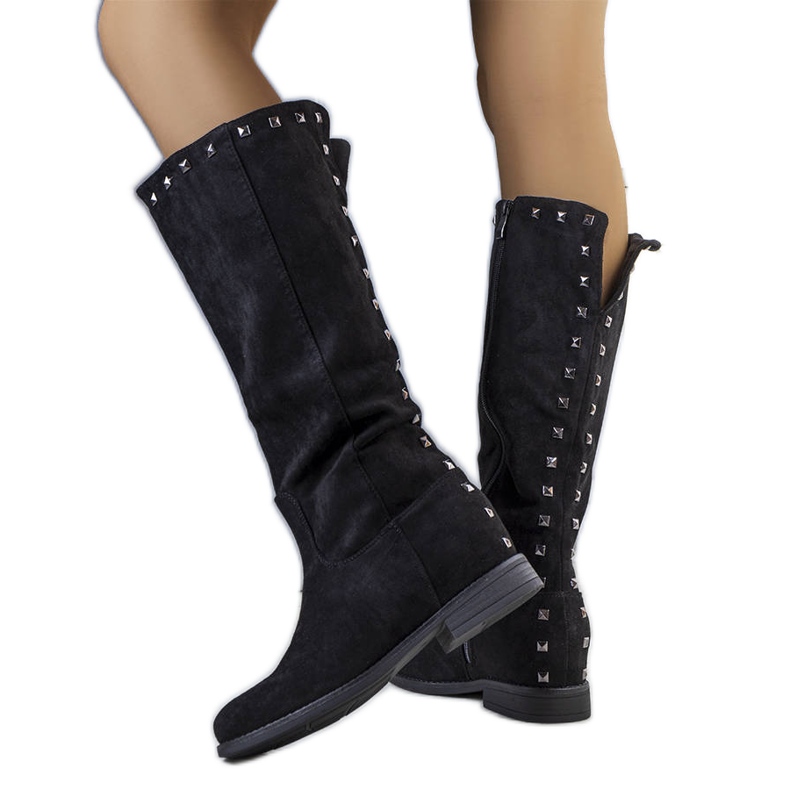 BM Svarta Licurla kilstövlar