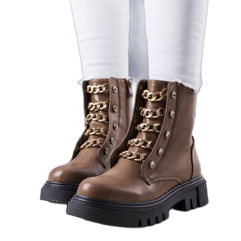 Perno bruna isolerade stövlar