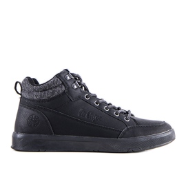 Lee Cooper Svarta isolerade sneakers LCJ-22-31-1454
