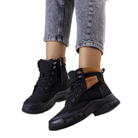 Svarta isolerade stövlar från Fordla