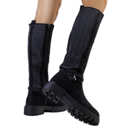 Svarta isolerade stövlar från Leale