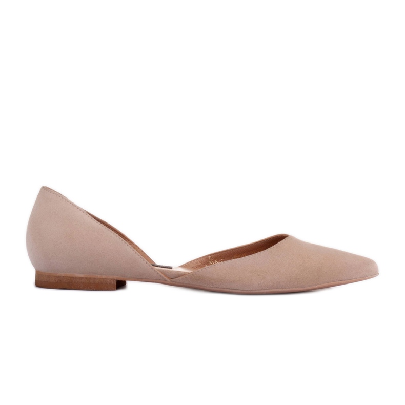 Marco Shoes Subtila ballerinor beige